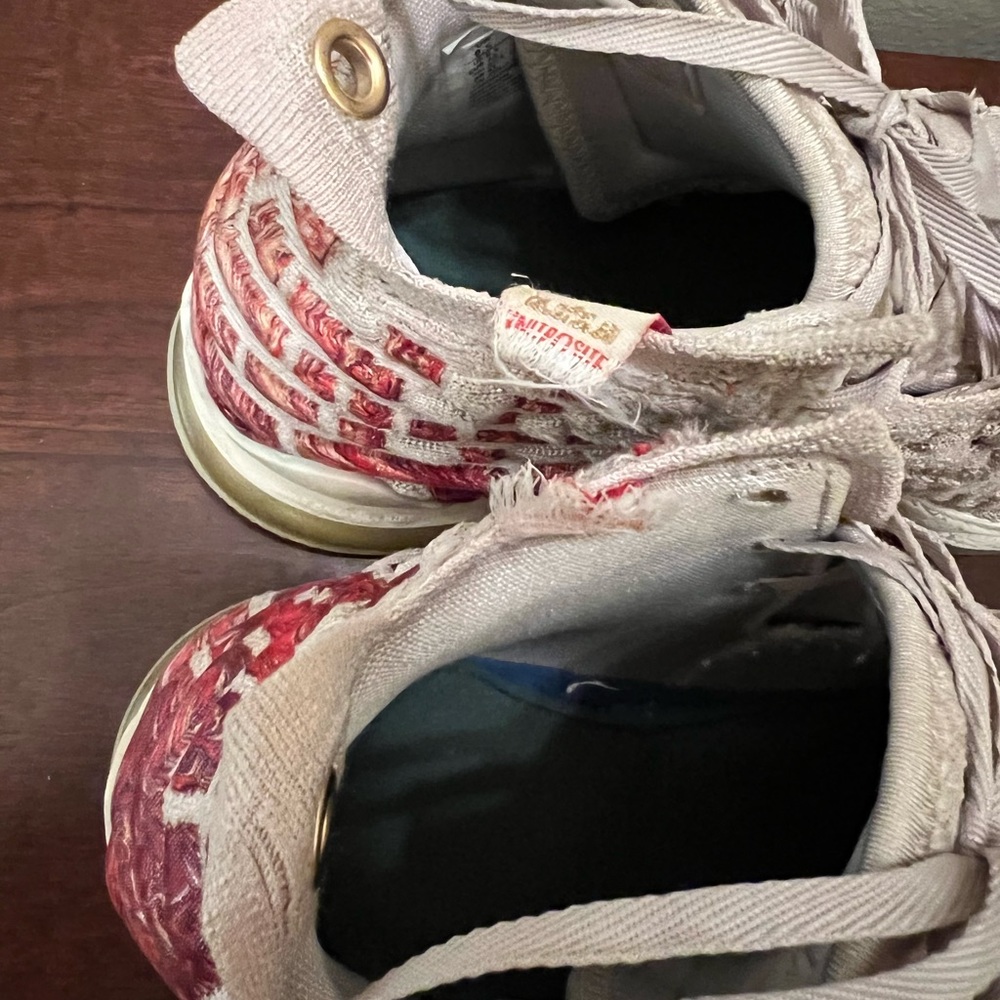 Nike LeBron XVII PRM 17 Win/Win Harlem Fashion Row Desert Sand CT3466-001 - Picture 10 of 13
